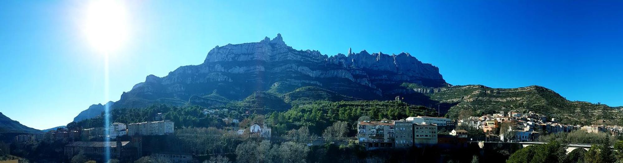 Апартаменти Piso Con Desayuno Incluido Y Vistas A La Montana. Monistrol de Montserrat Екстер'єр фото